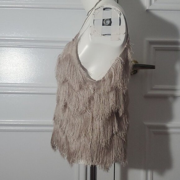 Zara Premium Collection Retro Roaring 20's style Flapper V-neck Cami Top - Picture 5 of 16